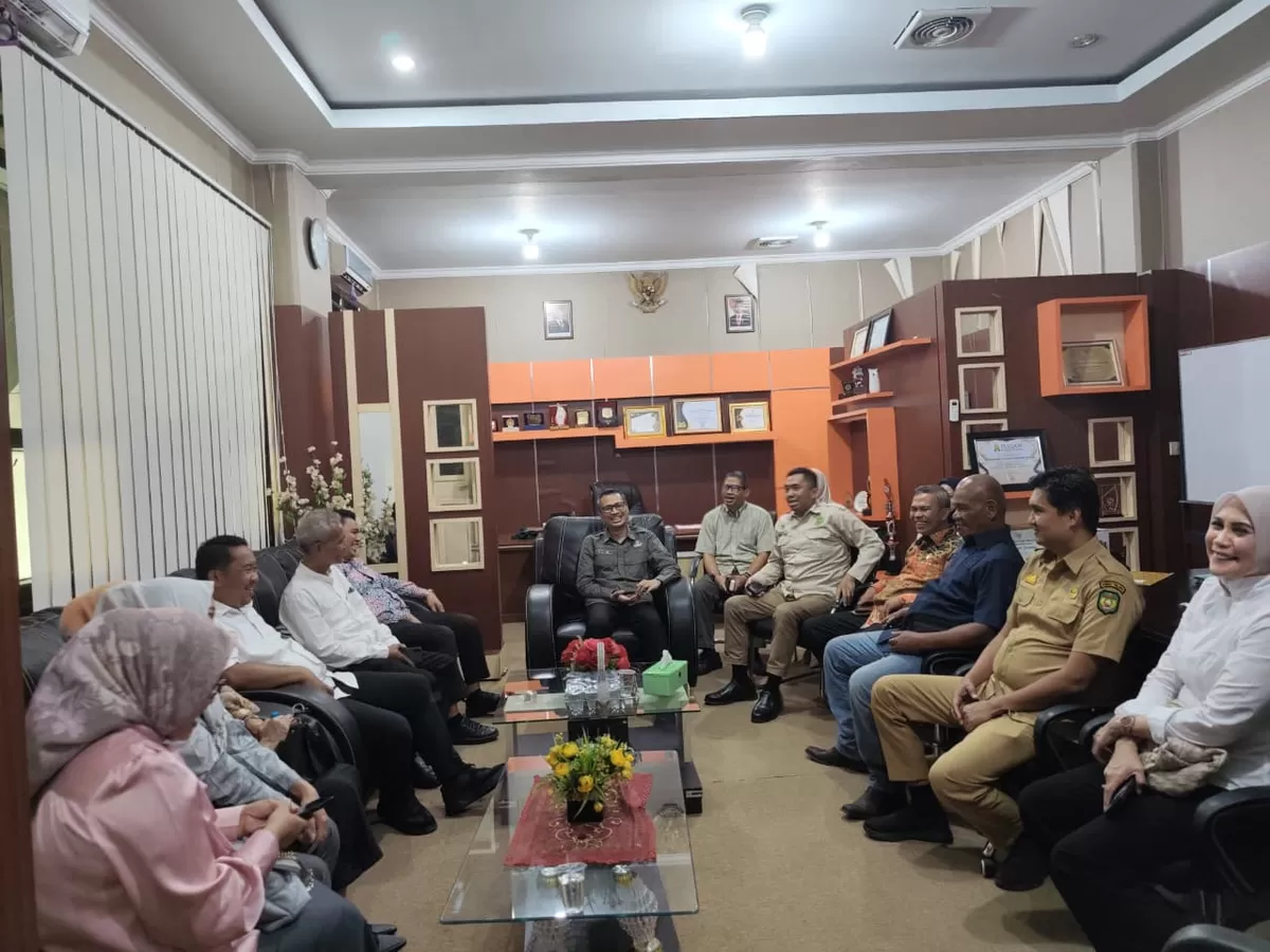Diskominfo Sulsel Terima Audiensi DPRD Palopo.