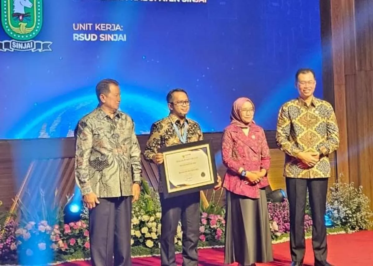 RSUD Sinjai terima penghargaan Zona Integritas (ZI) dengan predikat Wilayah Bebas Korupsi (WBK) Tahun 2025. 