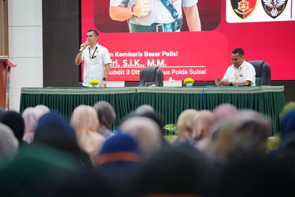 Kasubdit 3 Ditreskrimsus Polda Sulsel paparkan peran Polri dalam mendukung pemerintahan daerah bersih dan berintegritas.