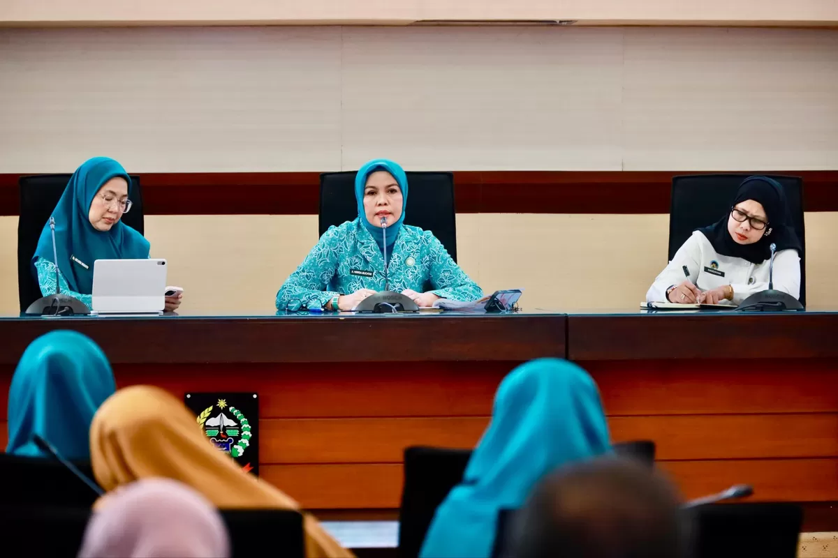 Ketua Tim Penggerak PKK Kabupaten Bulukumba, Andi Herfida Muchtar, menjadi narasumber.