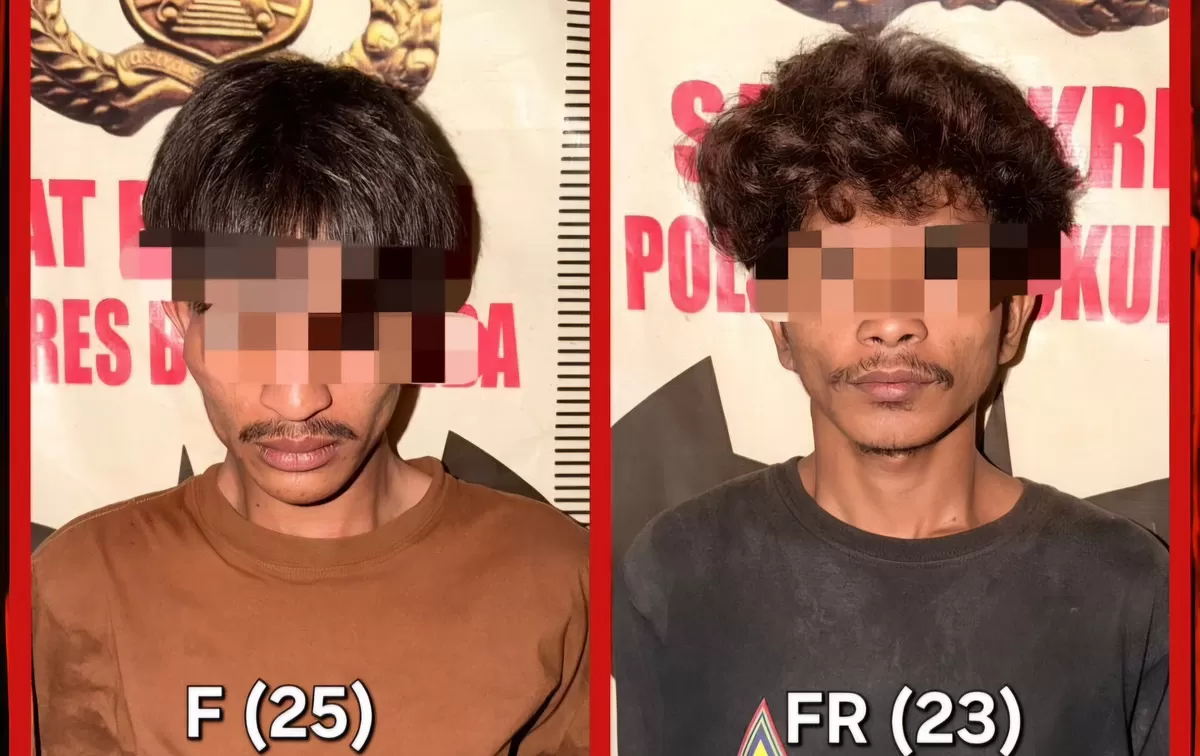 Dua pelaku curat diamankan Resmob Polres Bulukumba. 