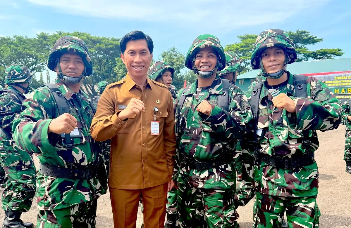 Kepala Dinas Bina Marga dan Bina Konstruksi Ir. H. Andi Ihsan. S.T., M.M hadir di Komcad Nasional.