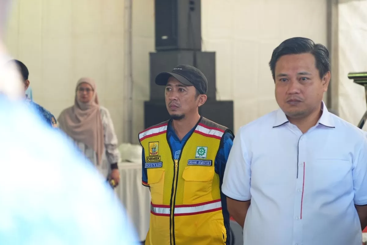 Kepala Bidang Jalan Dinas Bina Marga dan Bina Konstruksi Ir. Muhammad Rosyadi. S.T., M.T.