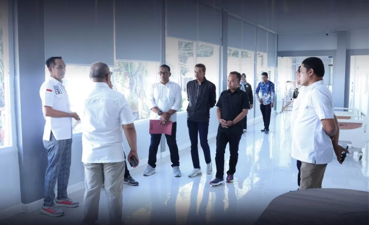 DPRD Bulukumba melakukan sidak di gedung perawatan jantung terpadu.