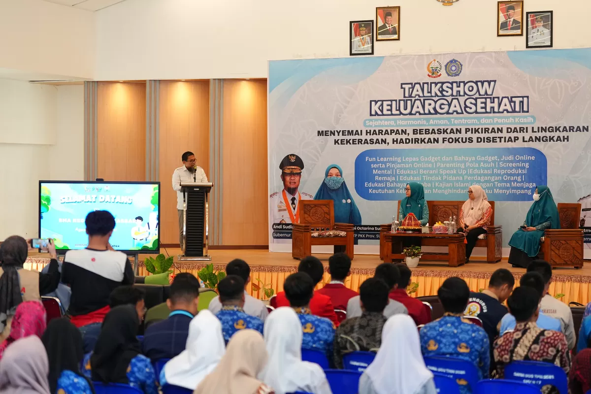 TP PKK Sulsel Turun ke Sekolah, Edukasi Remaja Soal Risiko Sosial.