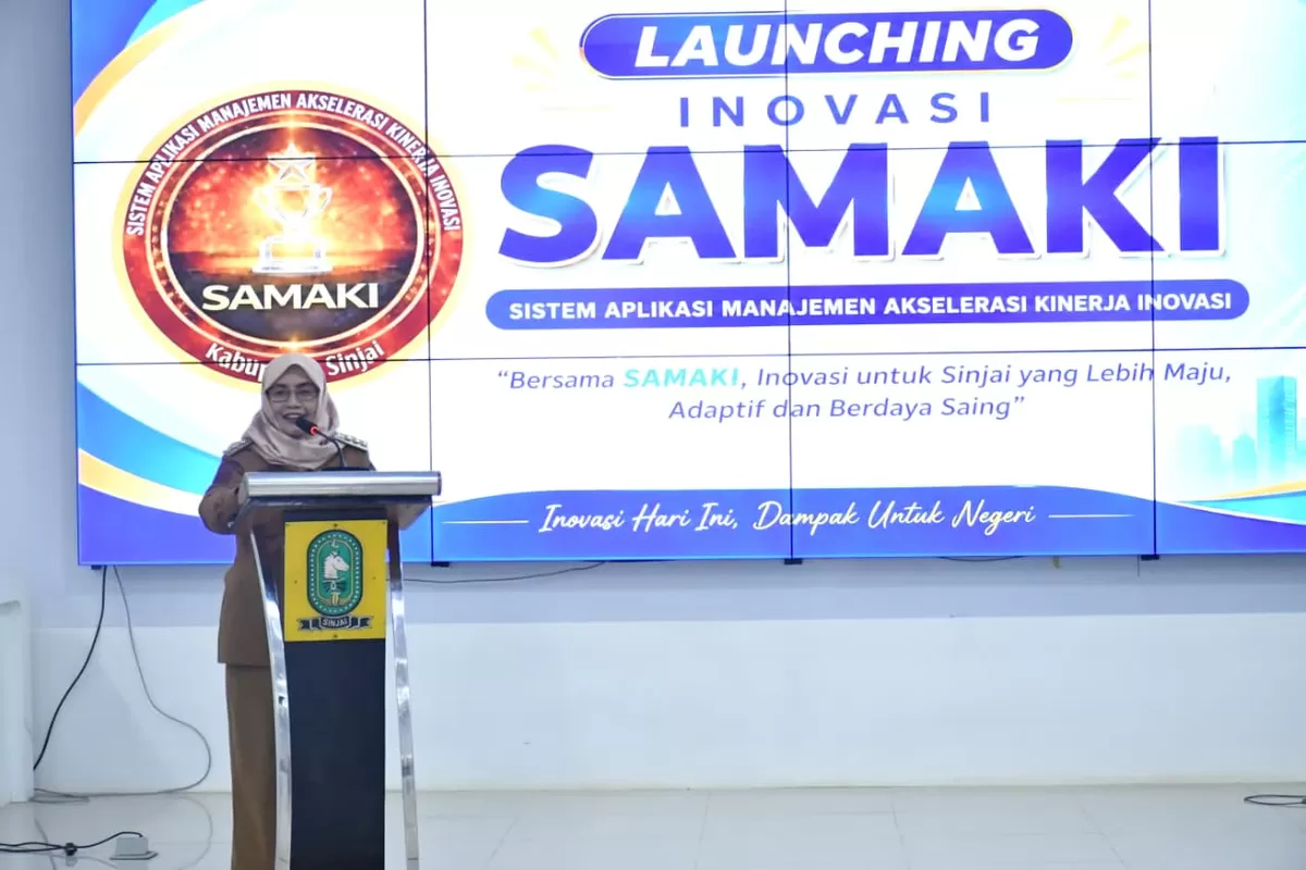 Bupati Sinjai Hj Ratnawati Arif launching inovasi SAMAKI.