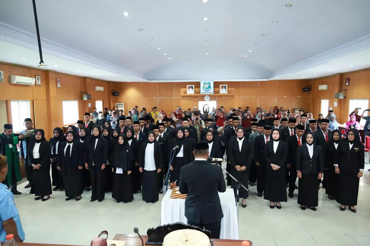 Bupati Bulukumba Andi Muchtar Ali Yusuf lantik 55 BPD.