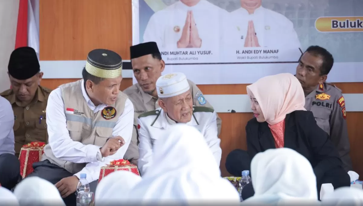 Ketua DPRD Bulukumba Umy Asyiatun Khadijah hadiri pelepasan CHJ 2026.