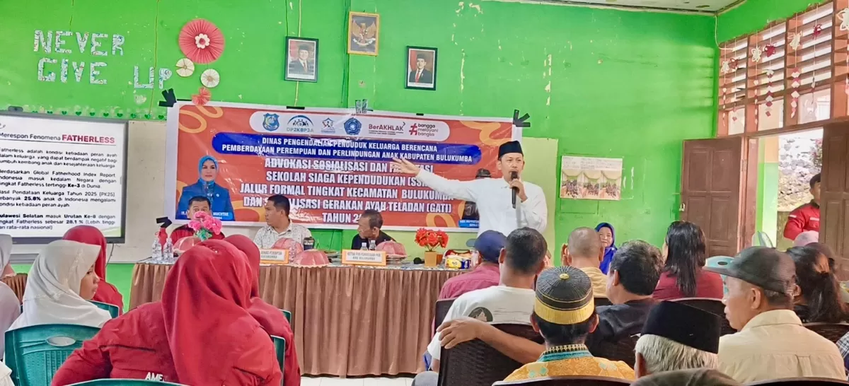 DP2KBP3A Bulukumba Aktif Sosialisasi Gerakan Ayah teladan