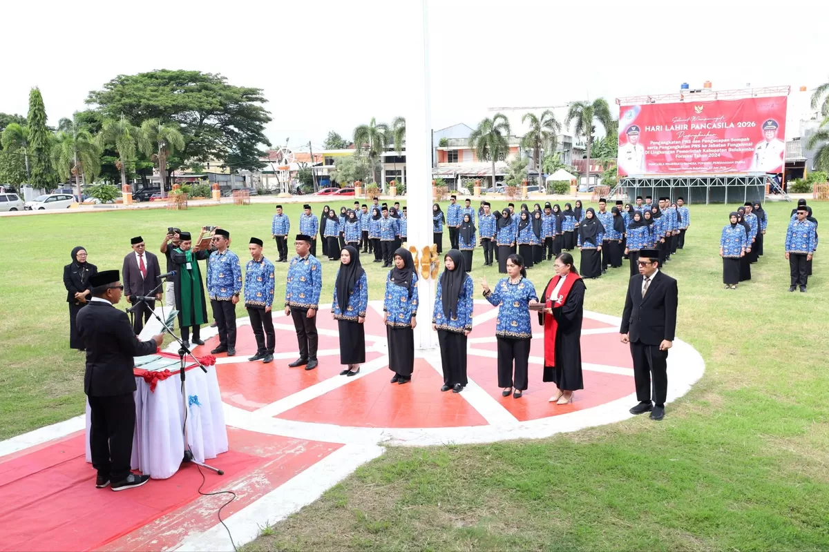 Bupati Bulukumba Andi Muchtar Ali Yusuf lantik 94 PNS Formasi 2024.