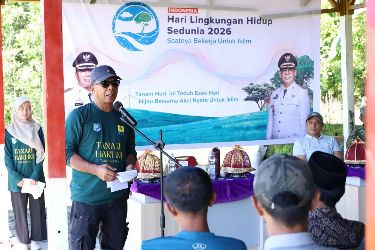 Bupati Bulukumba Andi Muchtar Ali Yusuf di Hari Lingkungan Hidup Sedunia 2026.