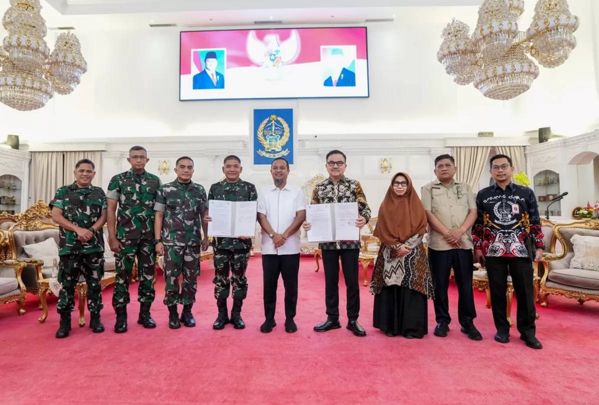 Pemprov Sulsel Gandeng Kodam XIV/Hasanuddin untuk penanganan banjir Luwu Utara.