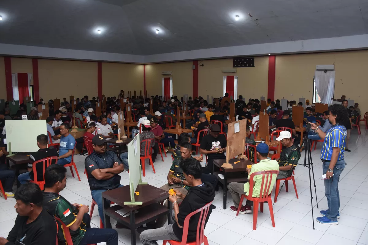 Sambut Hari Bhayangkara ke-80, Polres Bulukumba gelar turnamen domino.