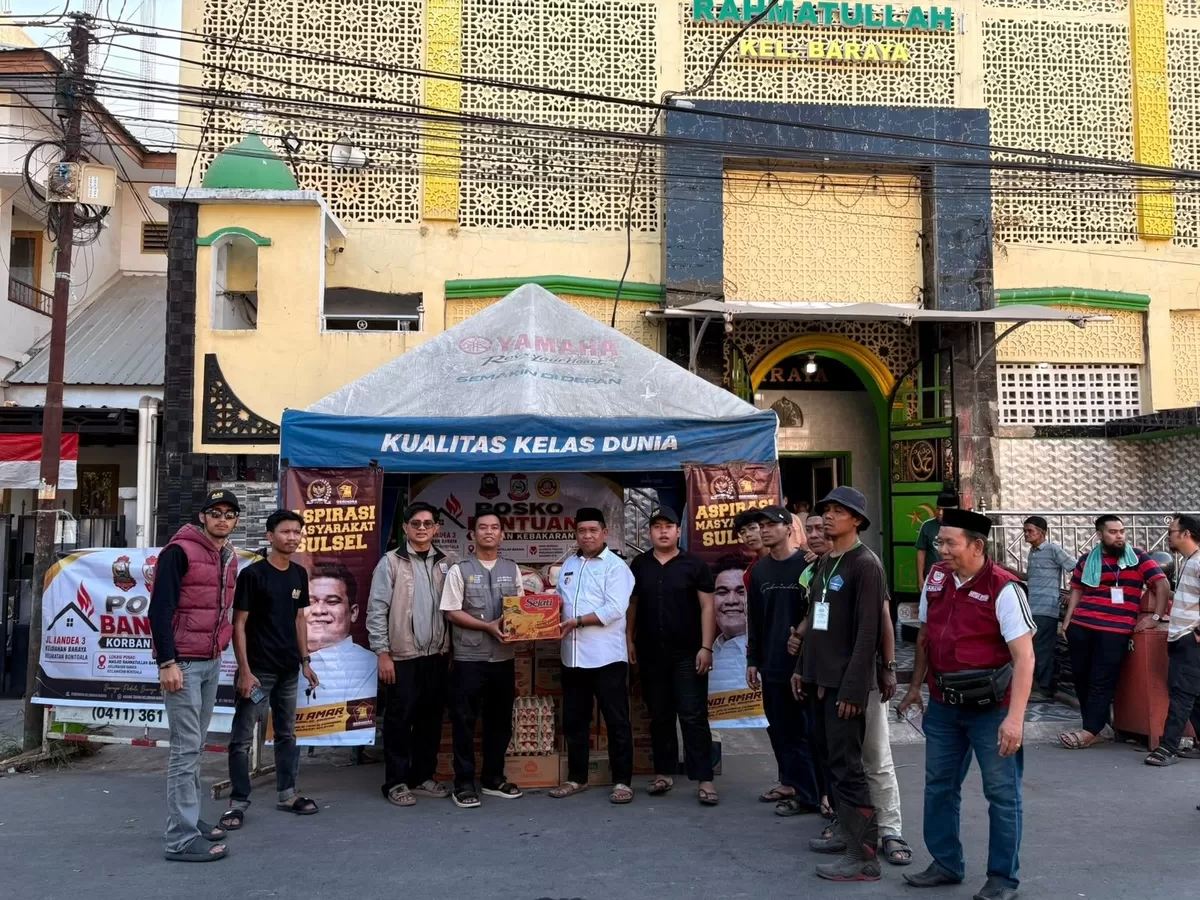 AAS Community salurkan bantuan di Kota Makassar.