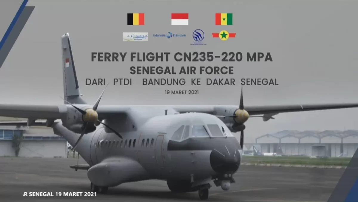 PTDI Menjadi Produsen CN235 untuk Senegal Sejak 1991 namun Service ...
