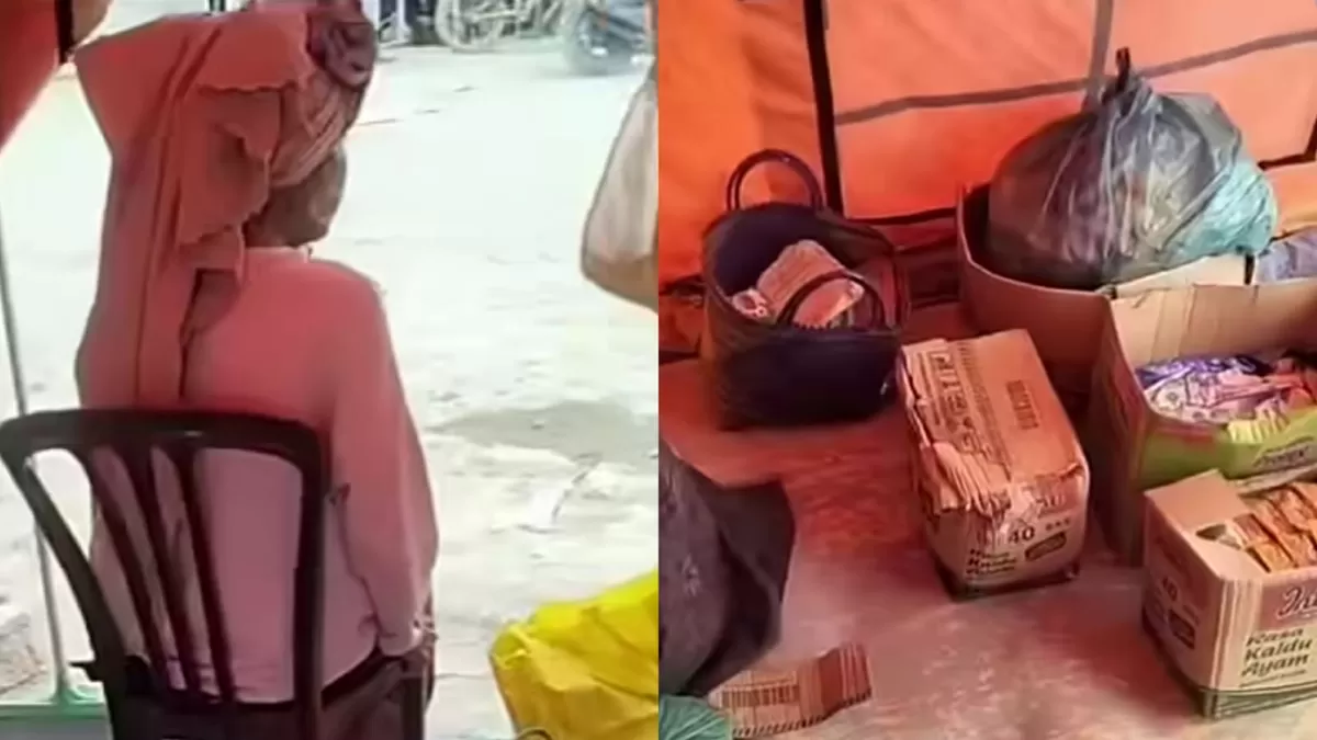 Viral beras milik lansia di Kota Lintang Bawah, Aceh Tamiang dicuri. (Instagram/berita_aceh_tamiang_official)