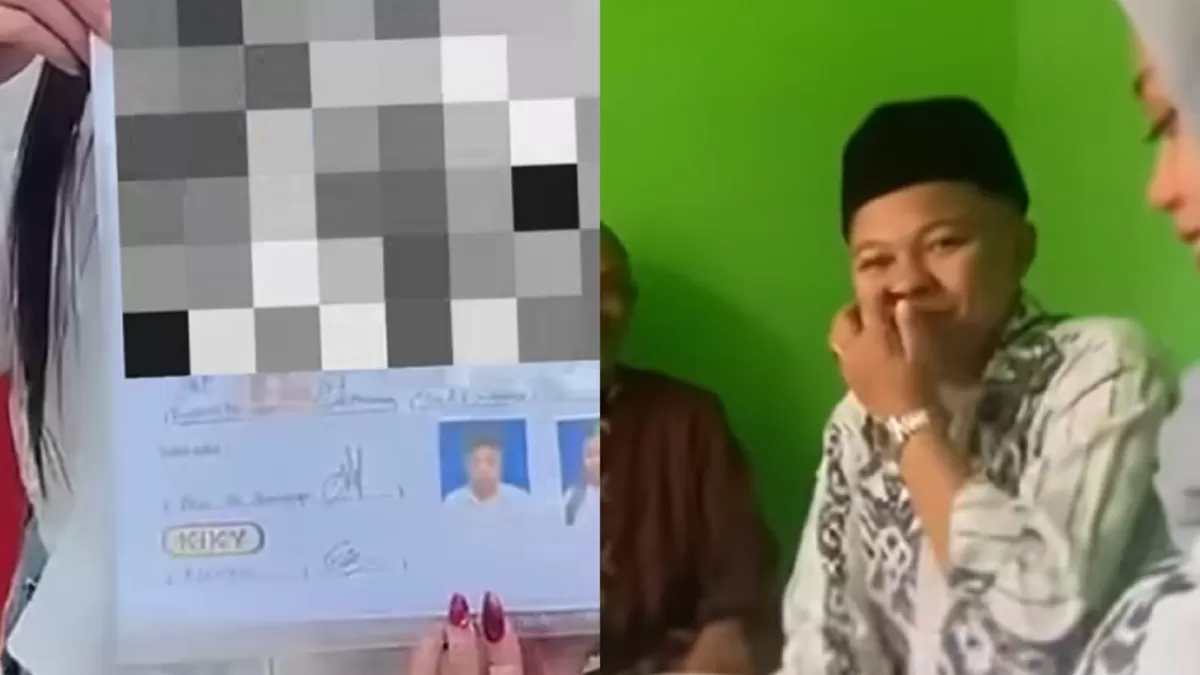 Viral kasus dugaan penipuan pernikahan sesama jenis di Malang, Jawa Timur.  (Instagram/feedgramindo)