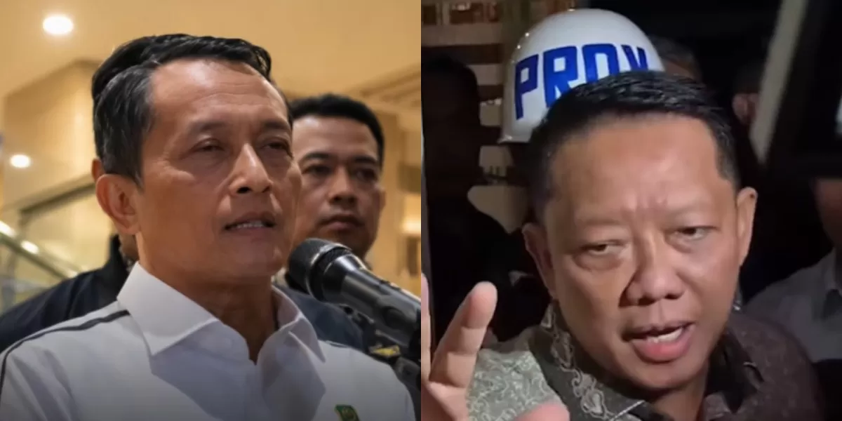 Menyoroti momen penahanan eks Jampidsus, Febrie Adriansyah yang disorot publik lantaran tidak diborgol dan tanpa rompi tahanan. ( (Instagram.com/@fakta.indo))