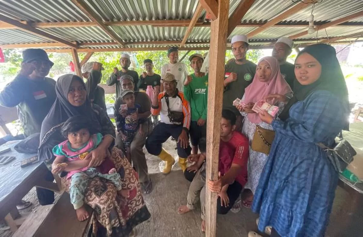 Hilmi Riau Salurkan Bantuan Kemanusiaan