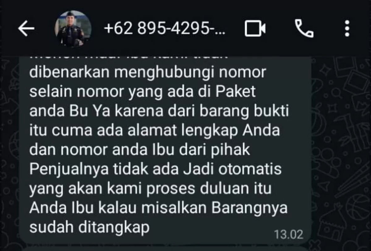 Waspada penipuan