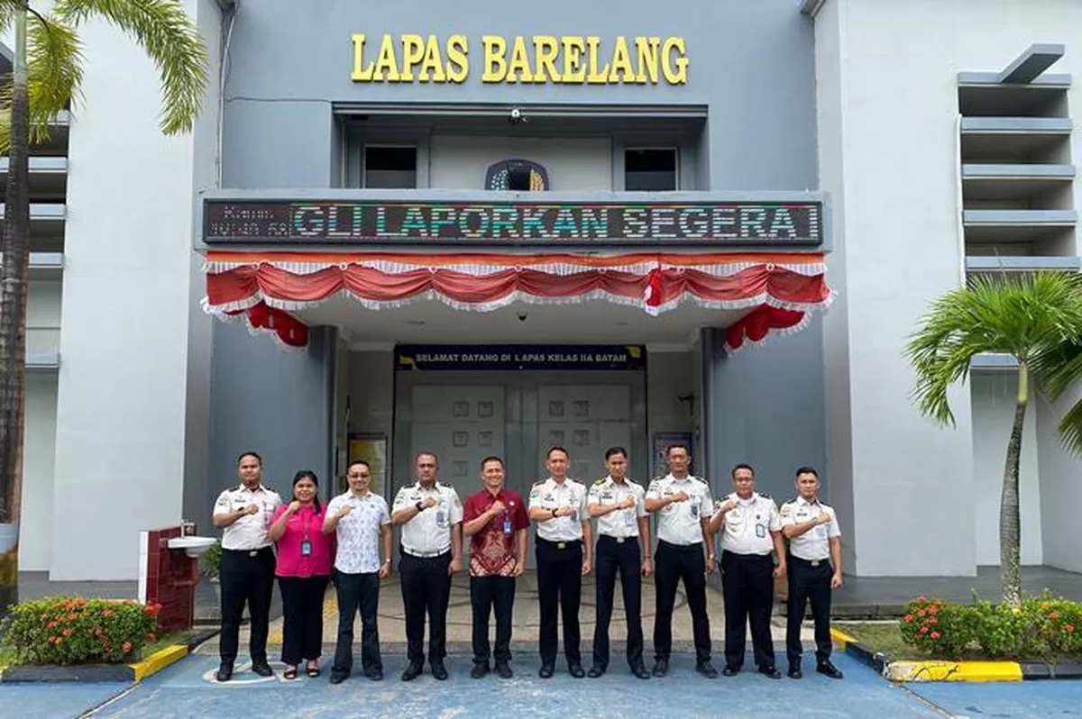 Lapas Batam Terima Kunjungan Kerja BNNK Kota Batam, Perkuat Kolaborasi dan Sinergi Pencegahan Narkoba