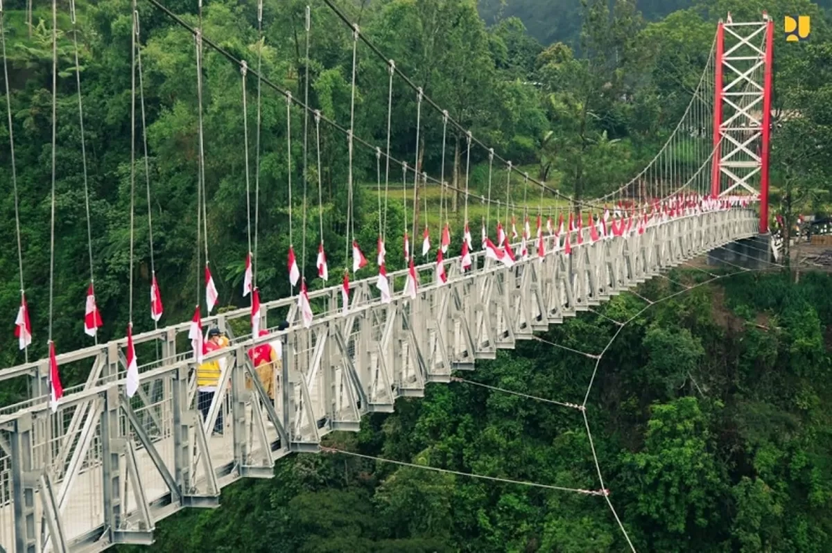 Jembatan Gantung di Wonogiri, Solusi Mobilitas Warga Dusun Bulak dan Pengkol