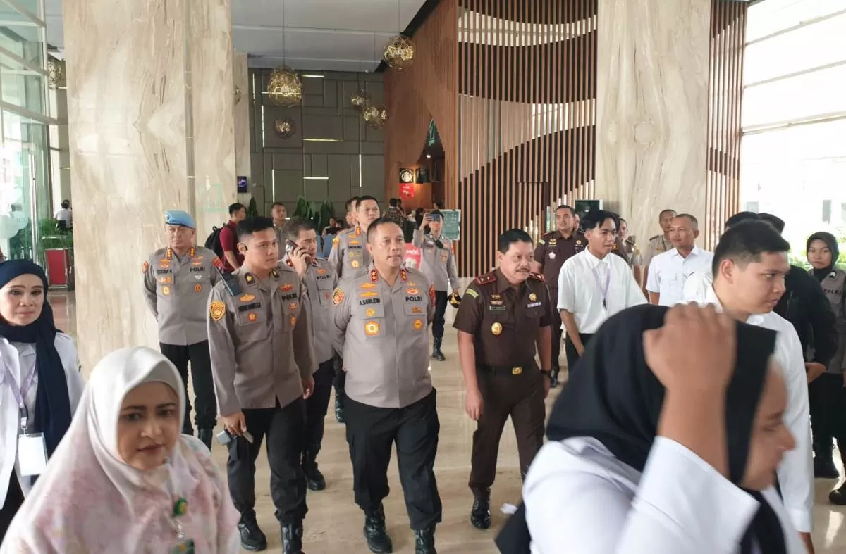 Polsek Lubuk Baja Gelar Apel Pengamanan Rakernas XVII APKASI 2026 di Hotel Aston Batam