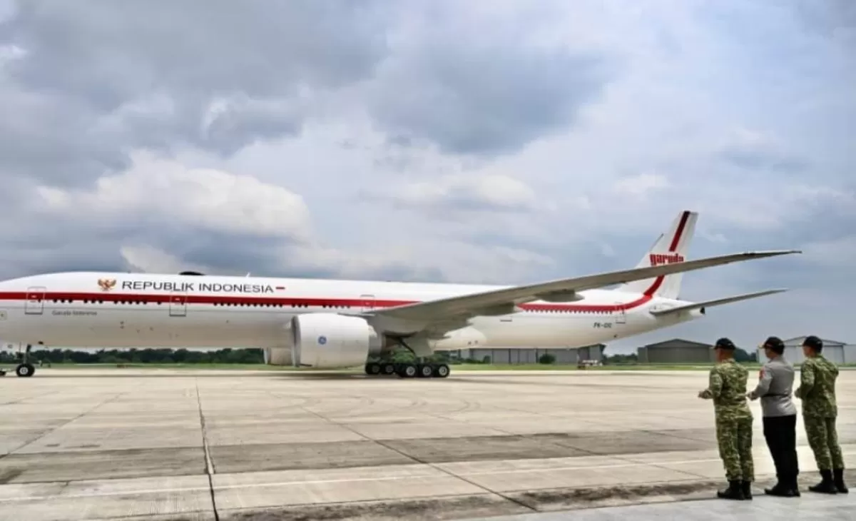 Presiden Republik Indonesia Prabowo Subianto bertolak menuju Inggris dan Swiss pada Minggu, 18 Januari 2026 melalui Pangkalan TNI AU Halim Perdanakusuma, Jakarta. Foto: Ist.