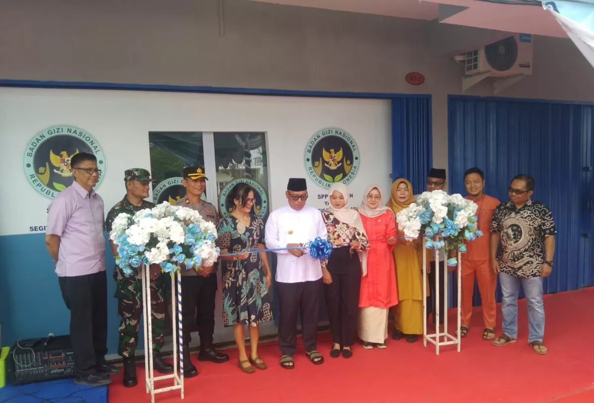 Polresta Barelang Dukung Peresmian SPPG Yasmin, Tingkatkan Gizi Masyarakat