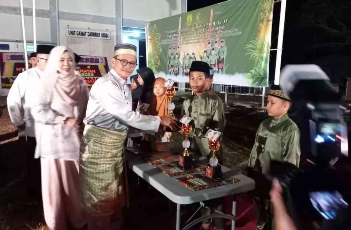 Musabaqah Tilawatil Qur&rsquo;an dan Hadits (MTQH) XX Tingkat Kecamatan Tanjungpinang Kota Tahun 2026 resmi ditutup