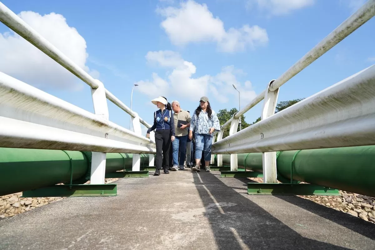 Wakil Kepala BP Batam Tinjau Kondisi 4 Waduk, Pastikan Progres Perbaikan Pipa Distribusi dan Ketahanan Air Terjaga