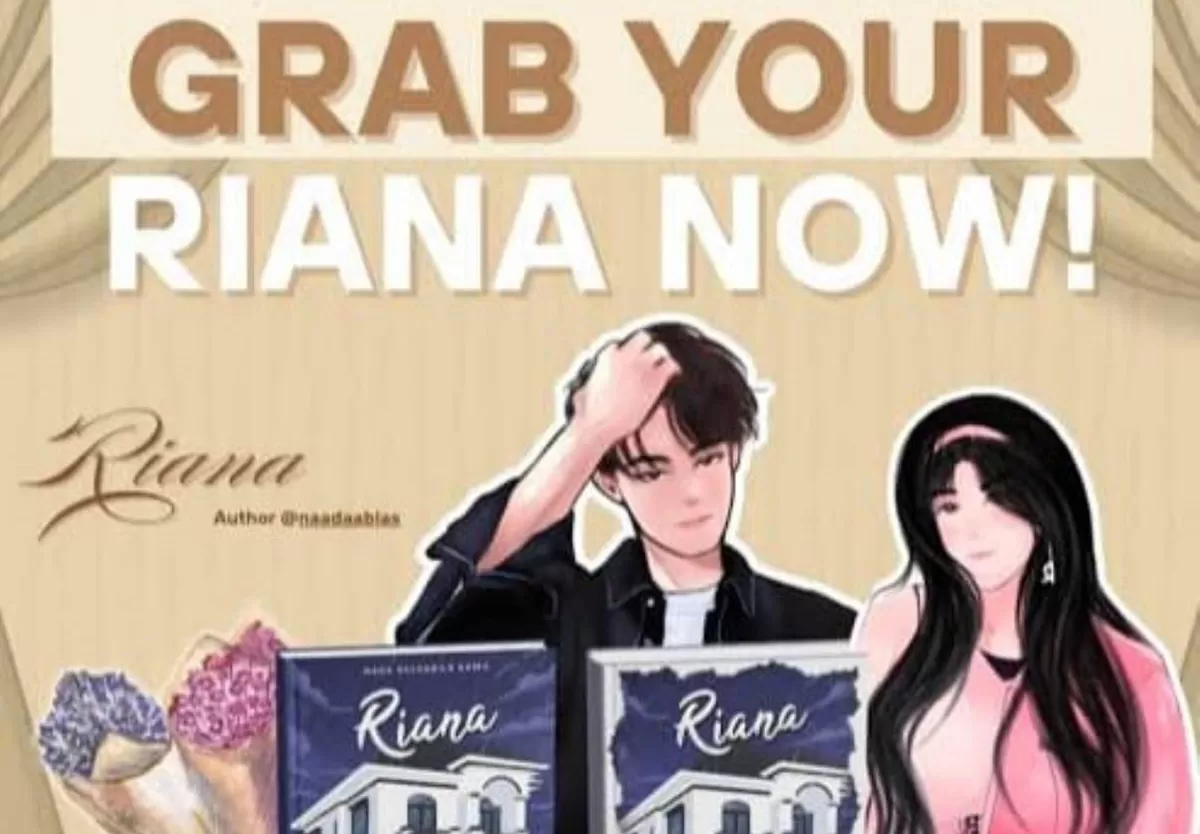 Androcenta Publisher dengan bangga menghadirkan novel Riana kepada pembaca