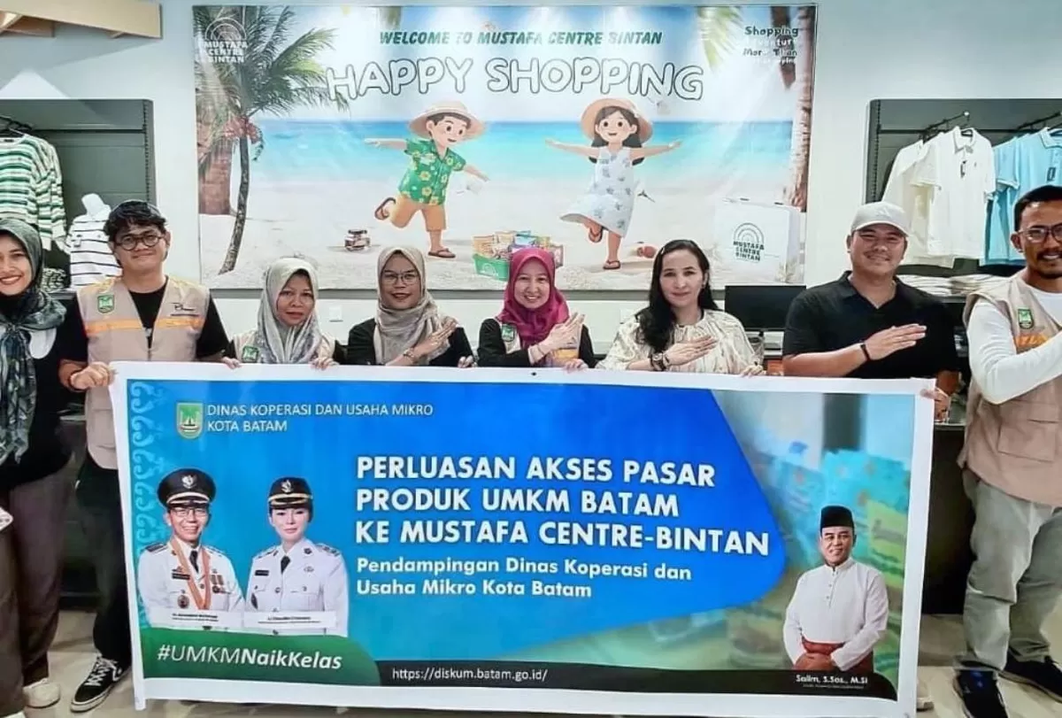 30 Produk UMKM Batam Masuk Ritel Modern Mustafa Centre Bintan