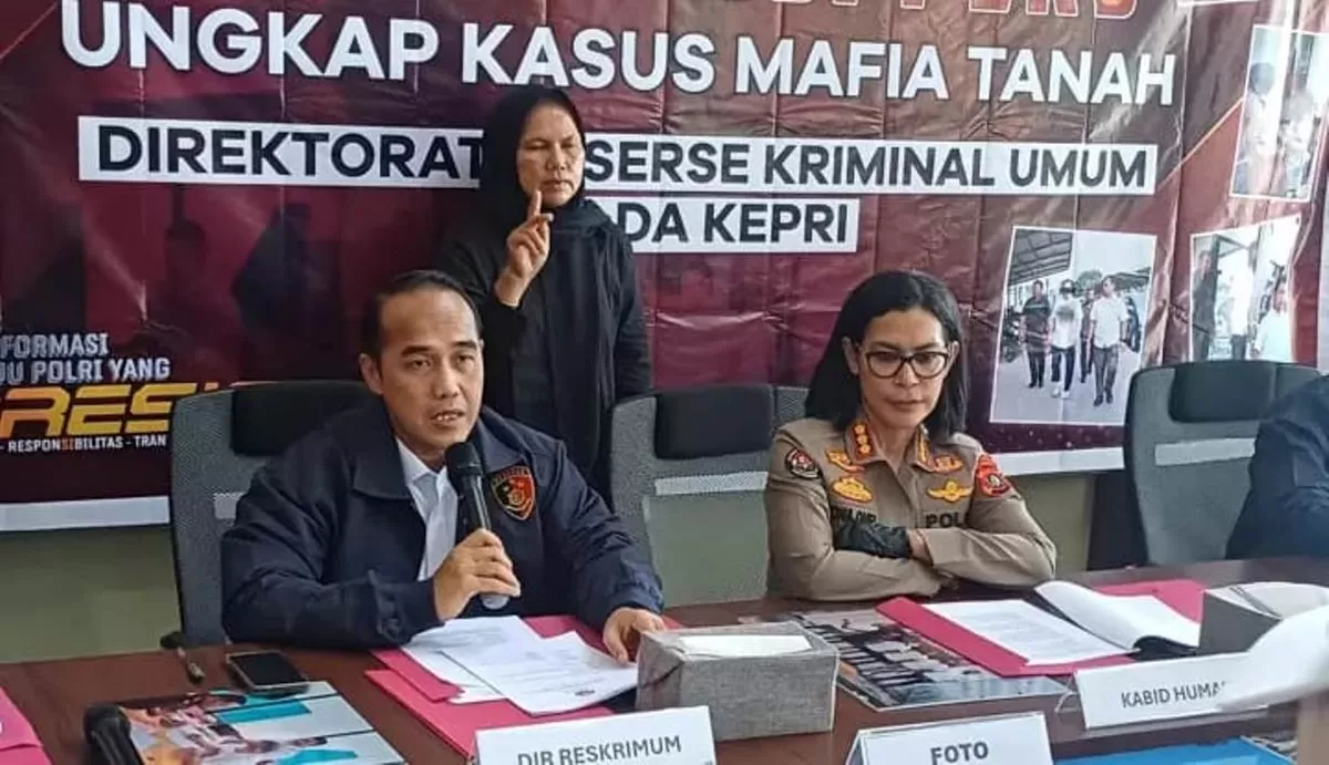 Polda Kepri Bongkar Mafia Tanah di Rempang - Batam
