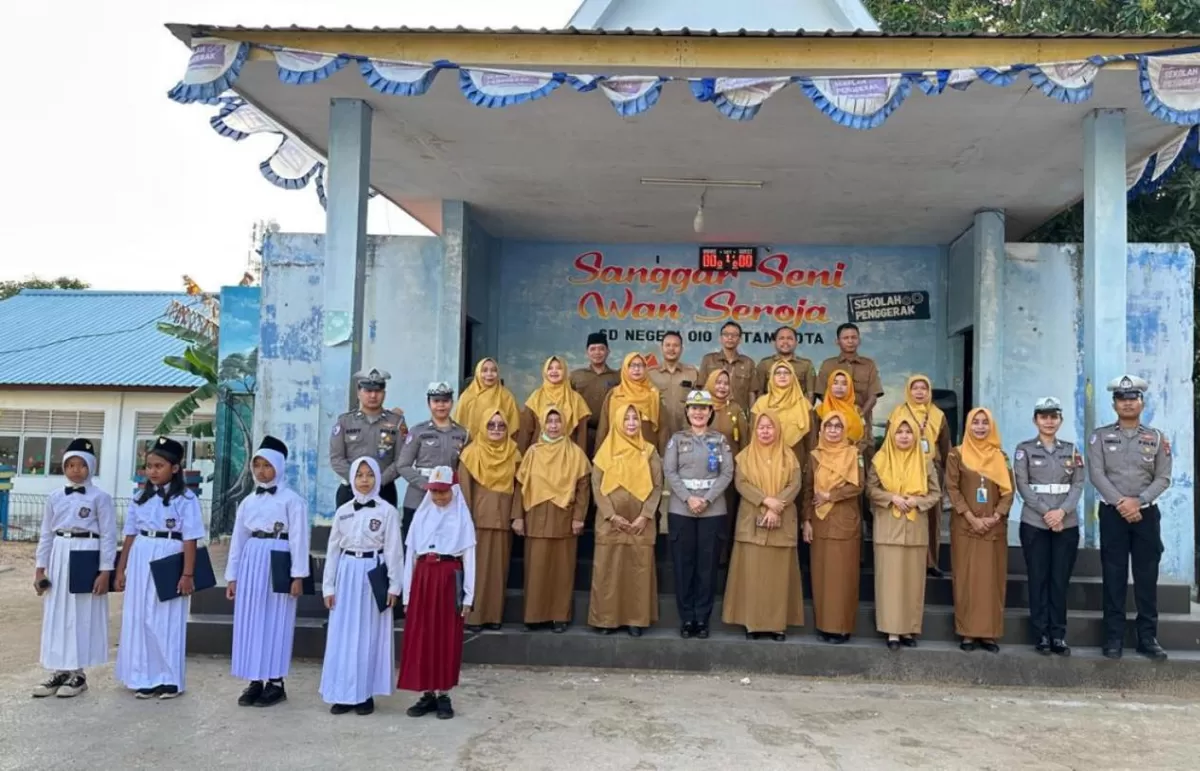 Dukung Operasi Keselamatan Seligi 2026, Satlantas Polresta Barelang Edukasi Anak Usia Dini Melalui Polisi Sahabat Anak