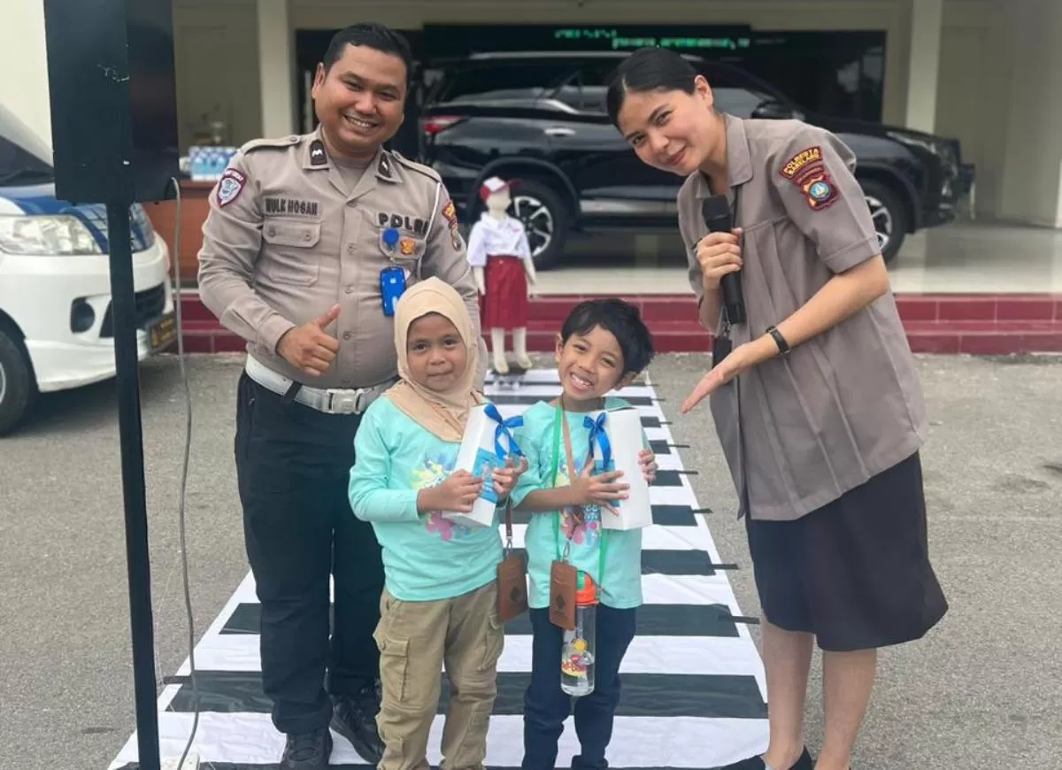 Satlantas Polresta Barelang Edukasi Keselamatan Sejak Dini Melalui Program Polisi Sahabat Anak dalam Ops Keselamatan Seligi 2026