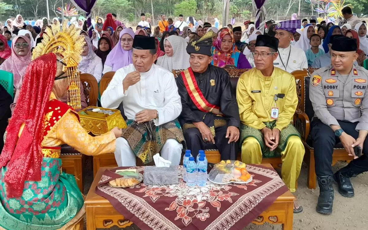 Pembukaan MTQH Ke-XXXIV Kecamatan Bulang Berlangsung Aman dengan Pengamanan Polsek Bulang