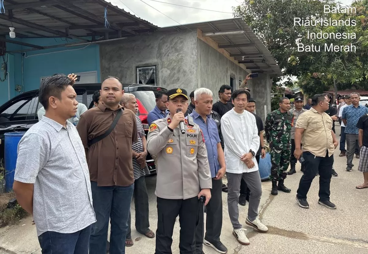 Polsek Batu Ampar Fasilitasi Mediasi Permasalahan Air Bersih, Dialog Warga dan BP Batam Berlangsung Kondusif