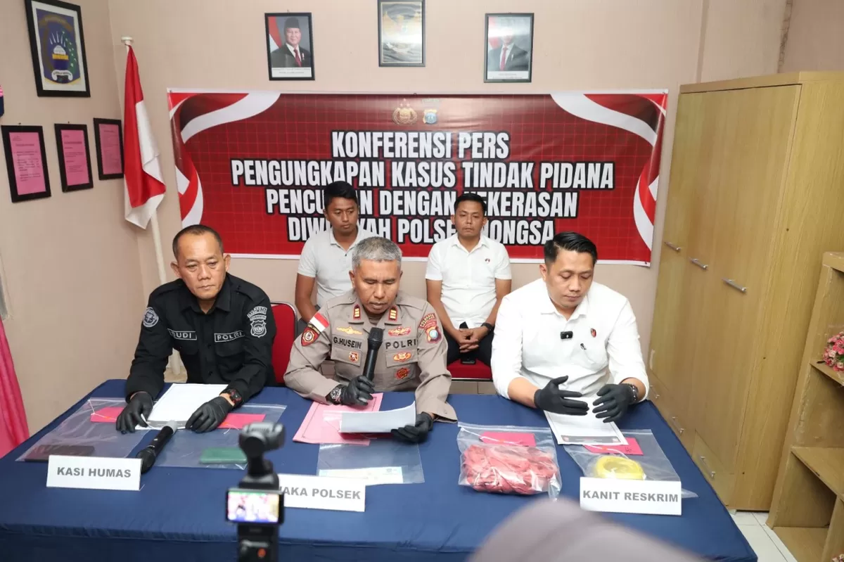 Reskrim Polsek Nongsa Berhasil Mengungkap Kasus Curas di Bida Asri 3