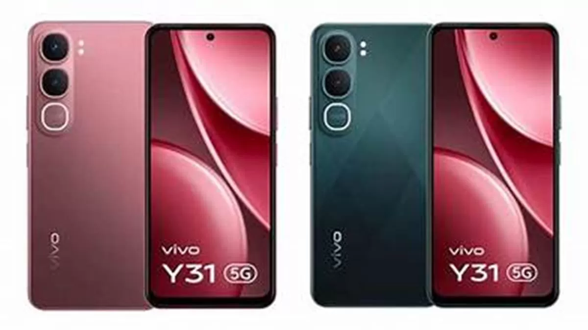 Desain vivo Y31D Cantik dengan Dynamic Light