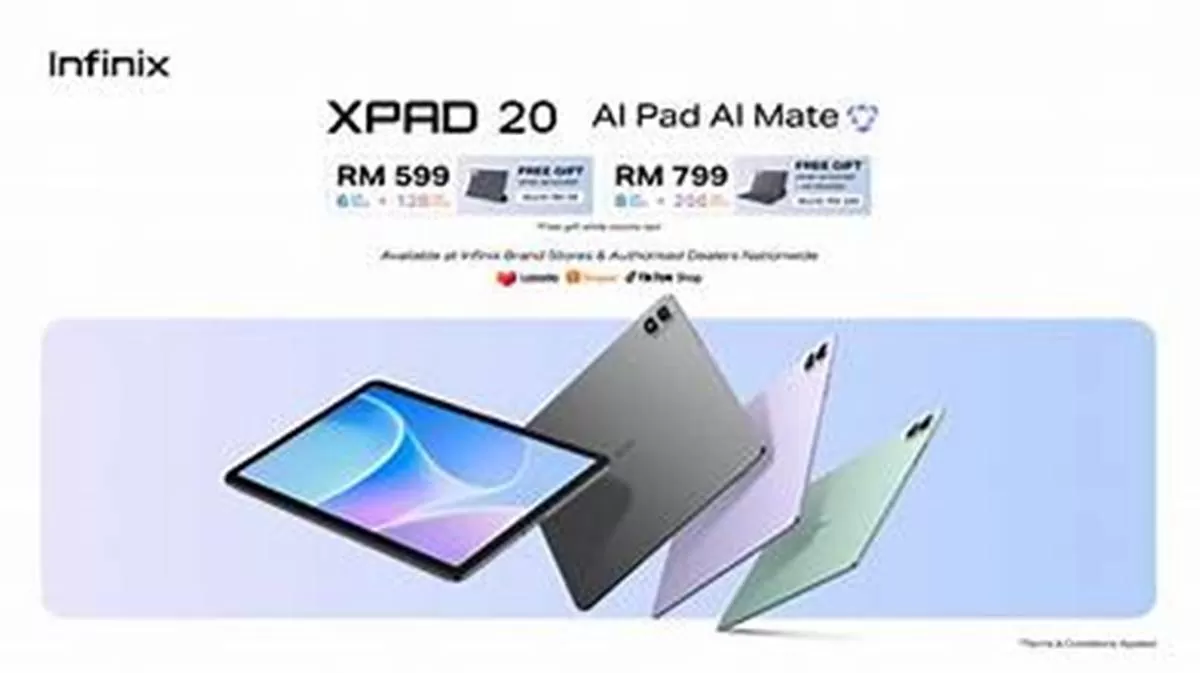 Infinix XPAD Edge Memiliki Desain Ultra Tipis dan Ringan dengan Build Quality Premium