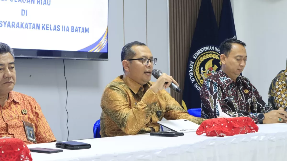 Penguatan Petugas Pemasyarakatan oleh Kepala Kantor WIlayah DItjen PAS Kepri
