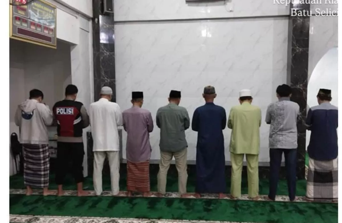Polsek Lubuk Baja Perkuat Pengamanan dan Kedekatan dengan Masyarakat