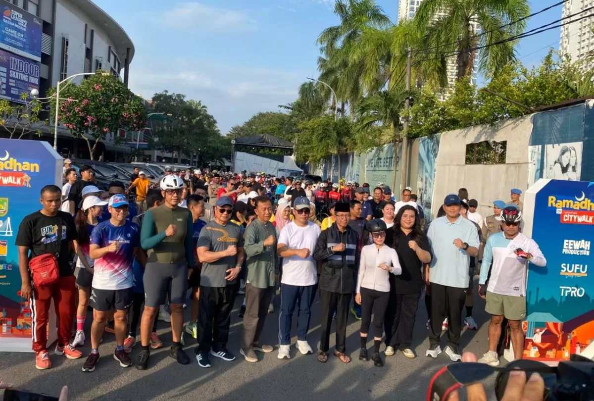 Pengamanan Ketat Polresta Barelang Warnai Kegiatan Gowes Wakil Kepala BP Batam di Kawasan New Nagoya