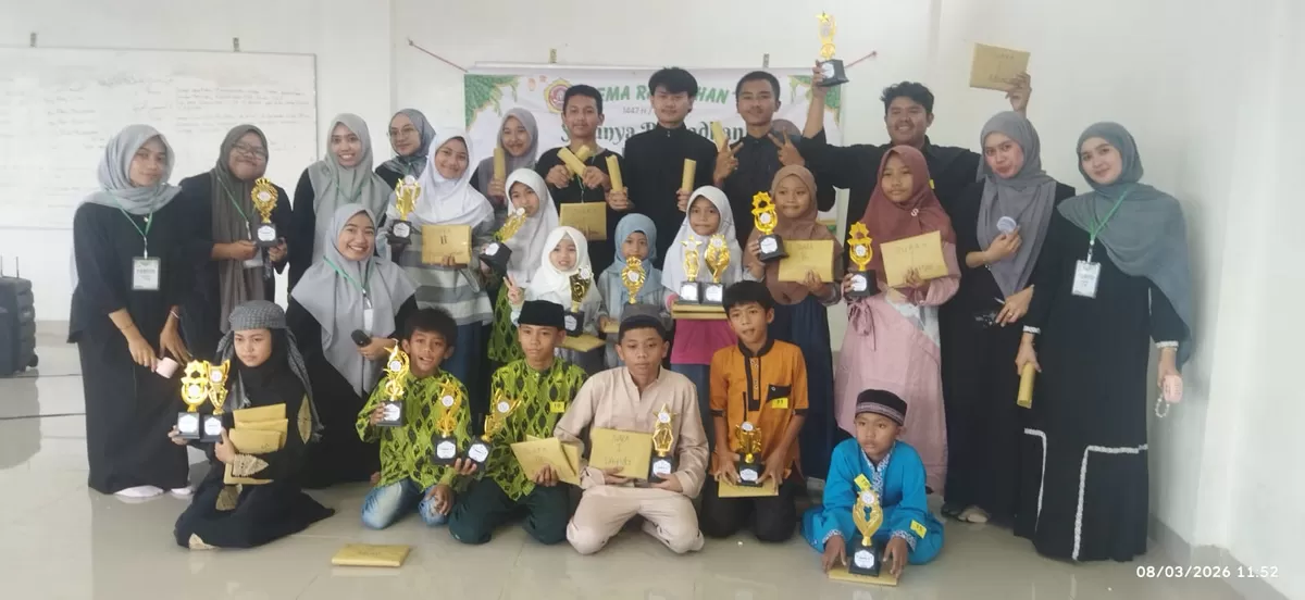 Gemilang di Bulan Suci, Adam dan Arasy Borong Juara di Kegiatan Ramadhan Karang Taruna