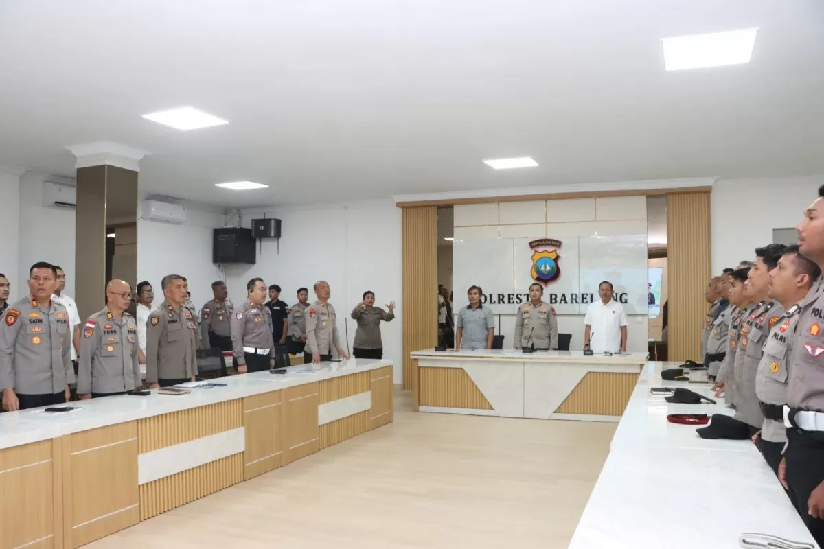 Lat Pra Ops Ketupat Seligi 2026, Polresta Barelang Matangkan Kesiapan Pengamanan Idul Fitri