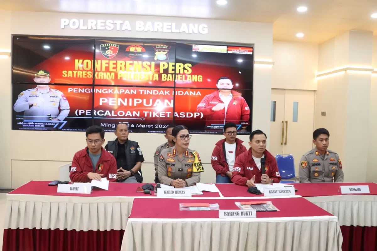 Polresta Barelang Ungkap Kasus Penipuan Calo Tiket Kapal di Pelabuhan ASDP Telaga Punggur