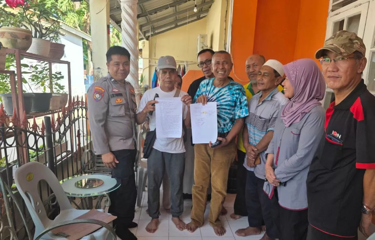 Bhabinkamtibmas Batu Besar Berhasil Mediasi Konflik Warga, Wujudkan Kamtibmas Kondusif di Nongsa
