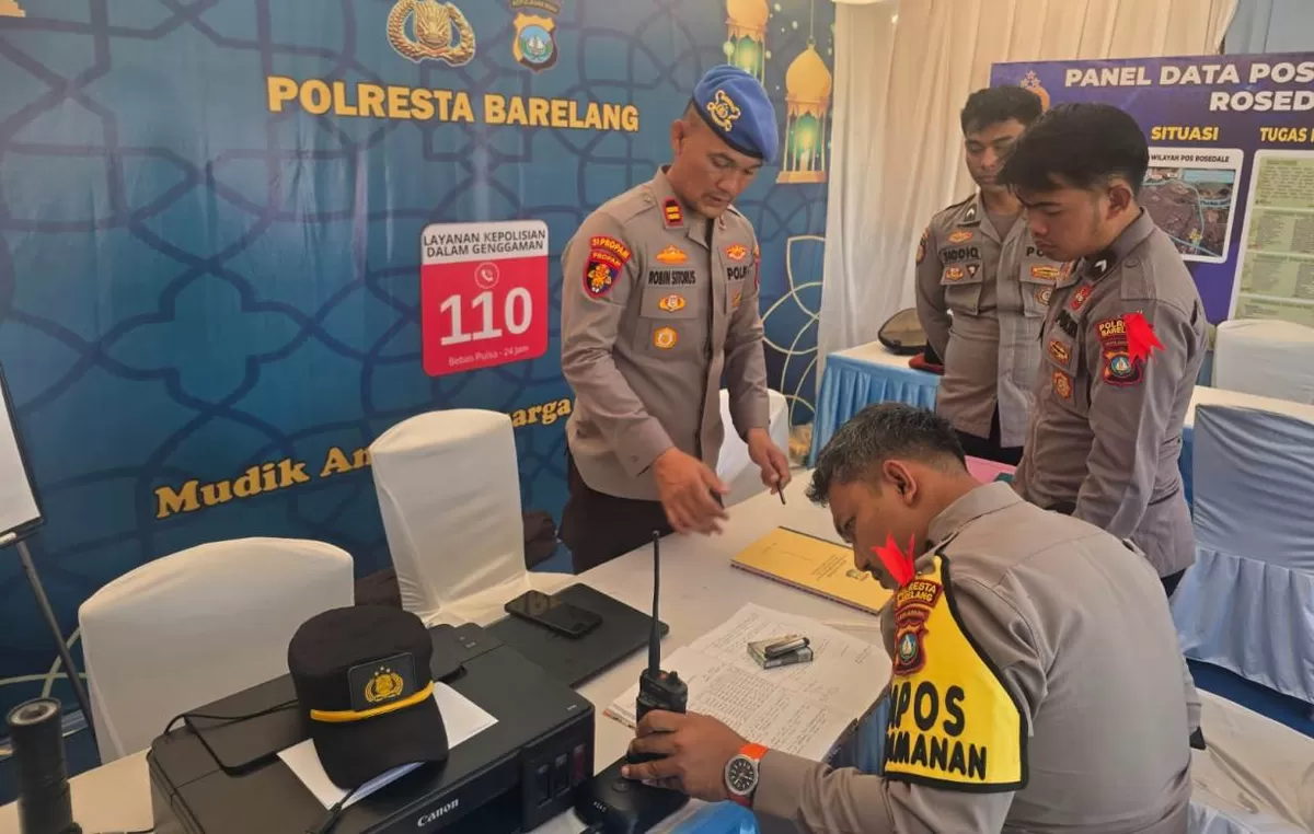 Pengecekan dan Pengawasan Personel Pengamanan Operasi Ketupat Seligi 2026 di Wilayah Hukum Polresta Barelang Berjalan Optimal