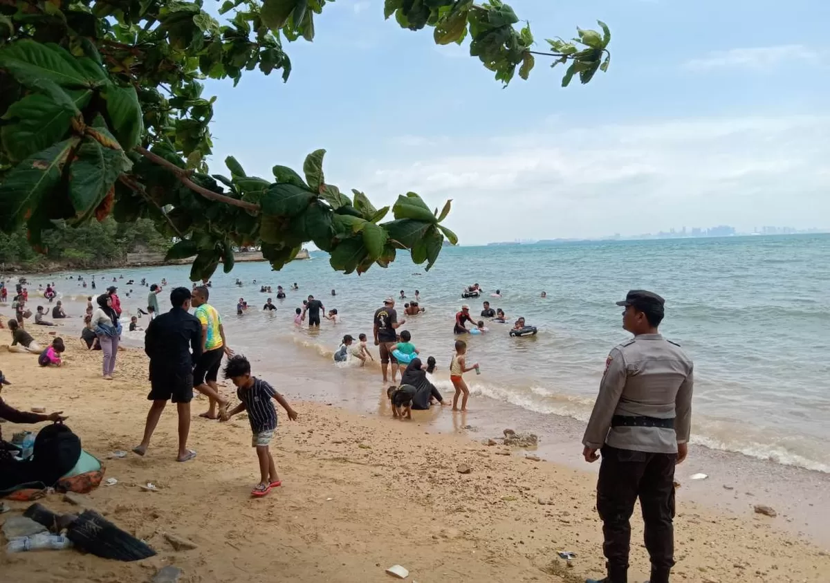 Polsek Sekupang Intensifkan Pengamanan Destinasi Wisata Selama Libur Idul Fitri